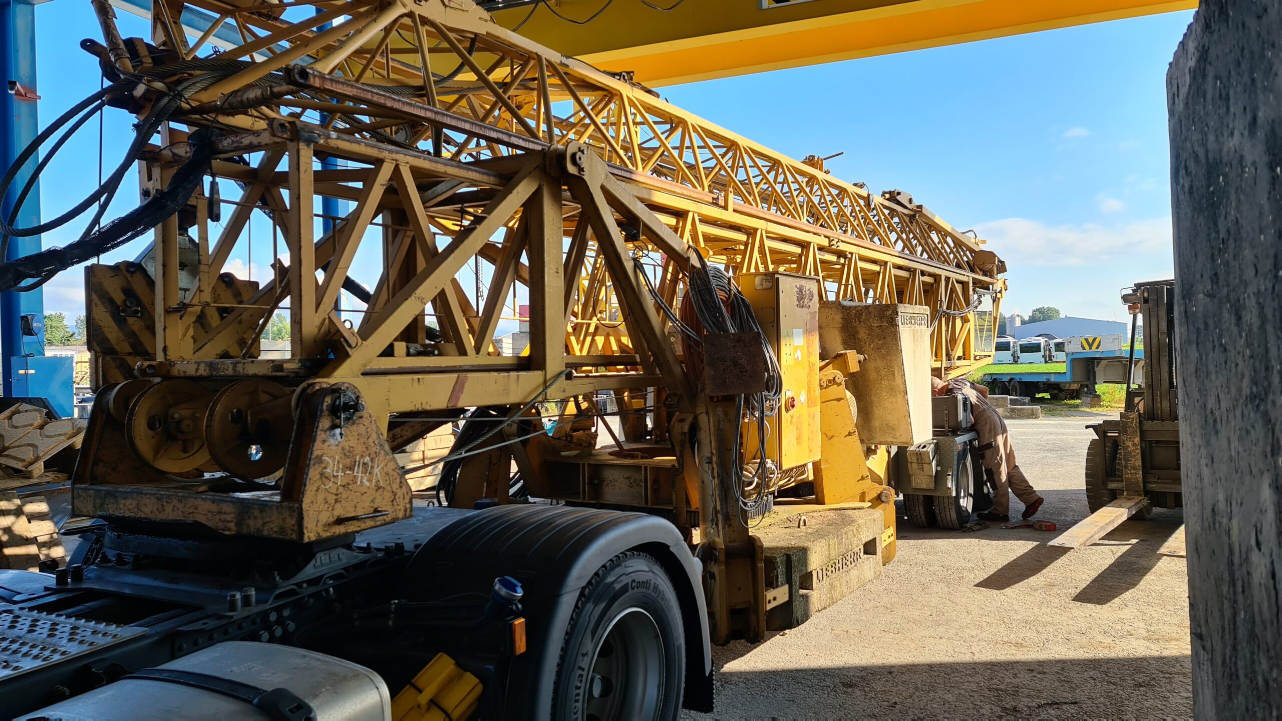 Kran Story – Liebherr 35K