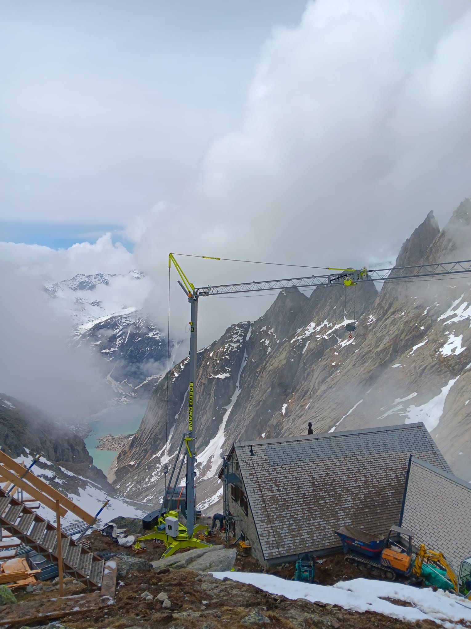 Der fliegende SPEED Crane
